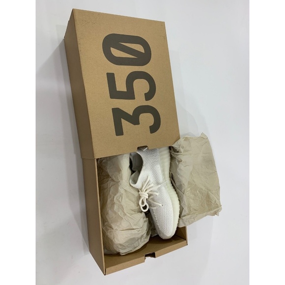 adidas Yeezy Boost 350 V2 Triple White Cream - Picture 8 of 8